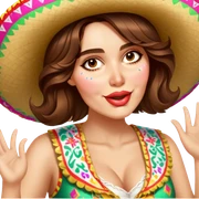 Fiestero with Sombrero sticker