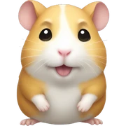 Anime hamster sticker