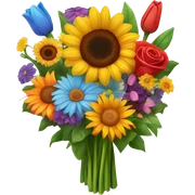 Flowers sticker