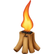 Palo santo burning sticker