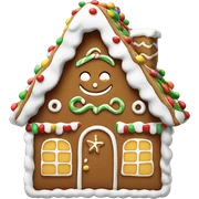 gingerbread house sticker