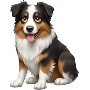 Australian shepherd  sticker