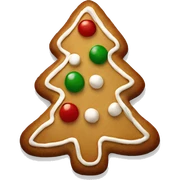 christmas cookie sticker