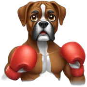 Boxer sticker