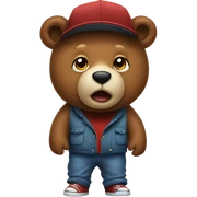 The College Dropout bear sticker