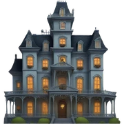 Haunted mansion  sticker