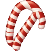 candy cane sticker