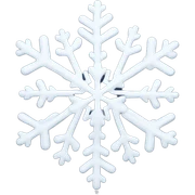snowflake sticker
