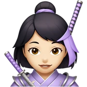 Gentle Samurai sticker