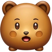 Brown sticker