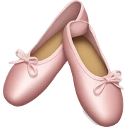ballet shoes sticker