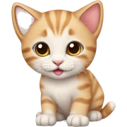 Kitten sticker