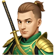 Samurai Guardian sticker