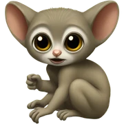 Bush baby sticker