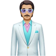 miami vice 80’s sticker