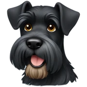 Black Schnauzer sticker