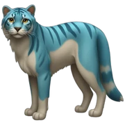 Macchia blu sticker