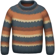 knitted sweater sticker