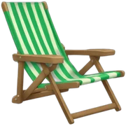Beach chair sticker