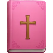 Bible pink sticker