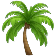 palm tree sticker