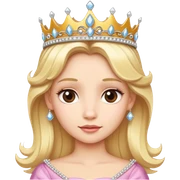 Princesa rubia  sticker