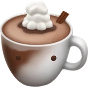 Hot chocolate sticker