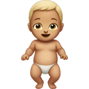 baby in bodysuit sticker