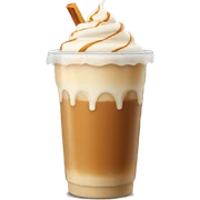 iced caramel latte sticker