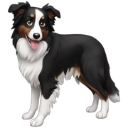 border collie sticker