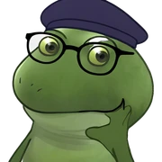 bufo the stupid head sticker