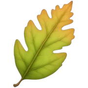 Leaf sticker