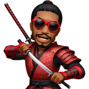 Daring Samurai sticker