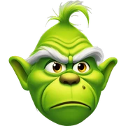 Grinch sticker