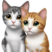 These 2 tgt 😁🐱 sticker