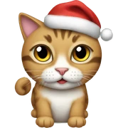 Cat Christmas  sticker