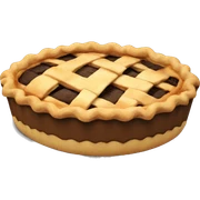 Pie sticker