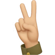 Scout hand salute sticker