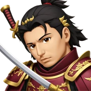 Samurai Leader sticker