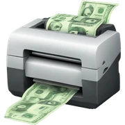 Money Printer sticker