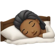 girl sleeping sticker