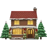 CHRISMAS house sticker
