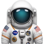 astronaut sticker