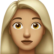 Woman sad  sticker