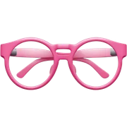 pink smart glasses  sticker