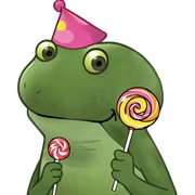 Candy sticker