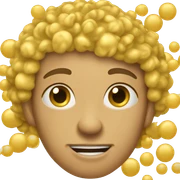 Gold Konfetti  sticker