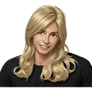 smiling blonde boy portrait sticker