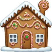 Gingerbread house  sticker