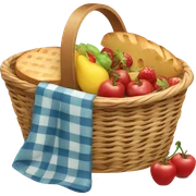 picnic basket sticker